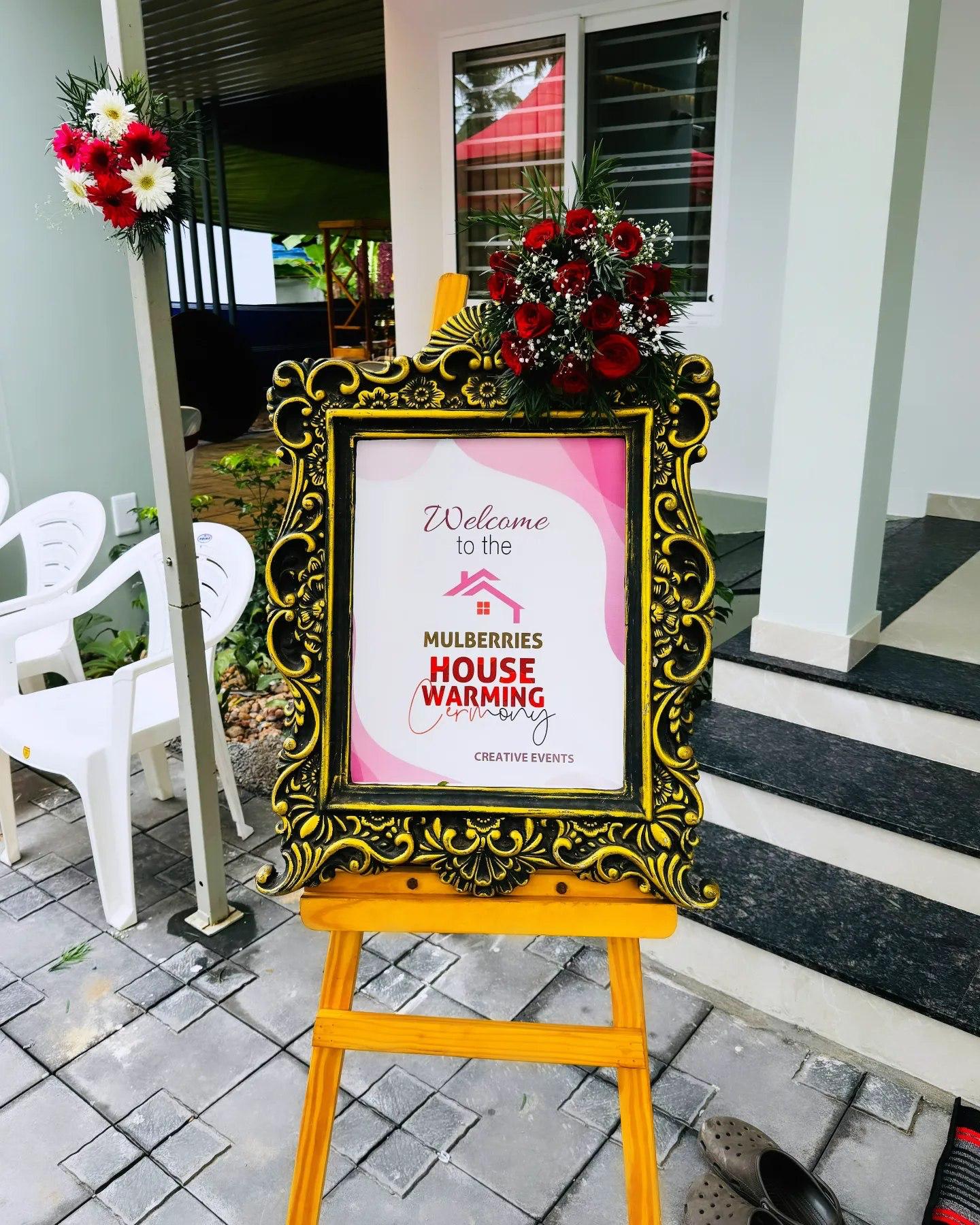 Traditional House Warming Setup Kerala