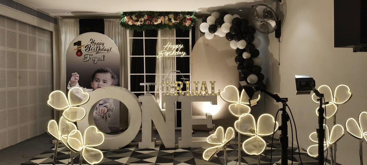 Birthday party setup Kerala