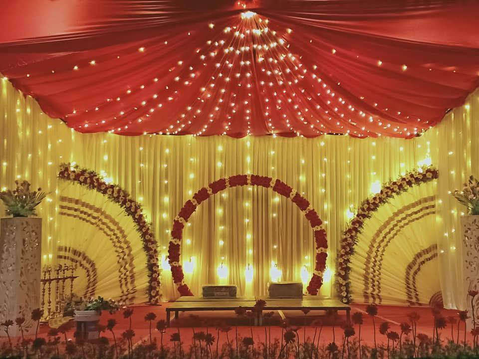 Engagement ceremony decoration