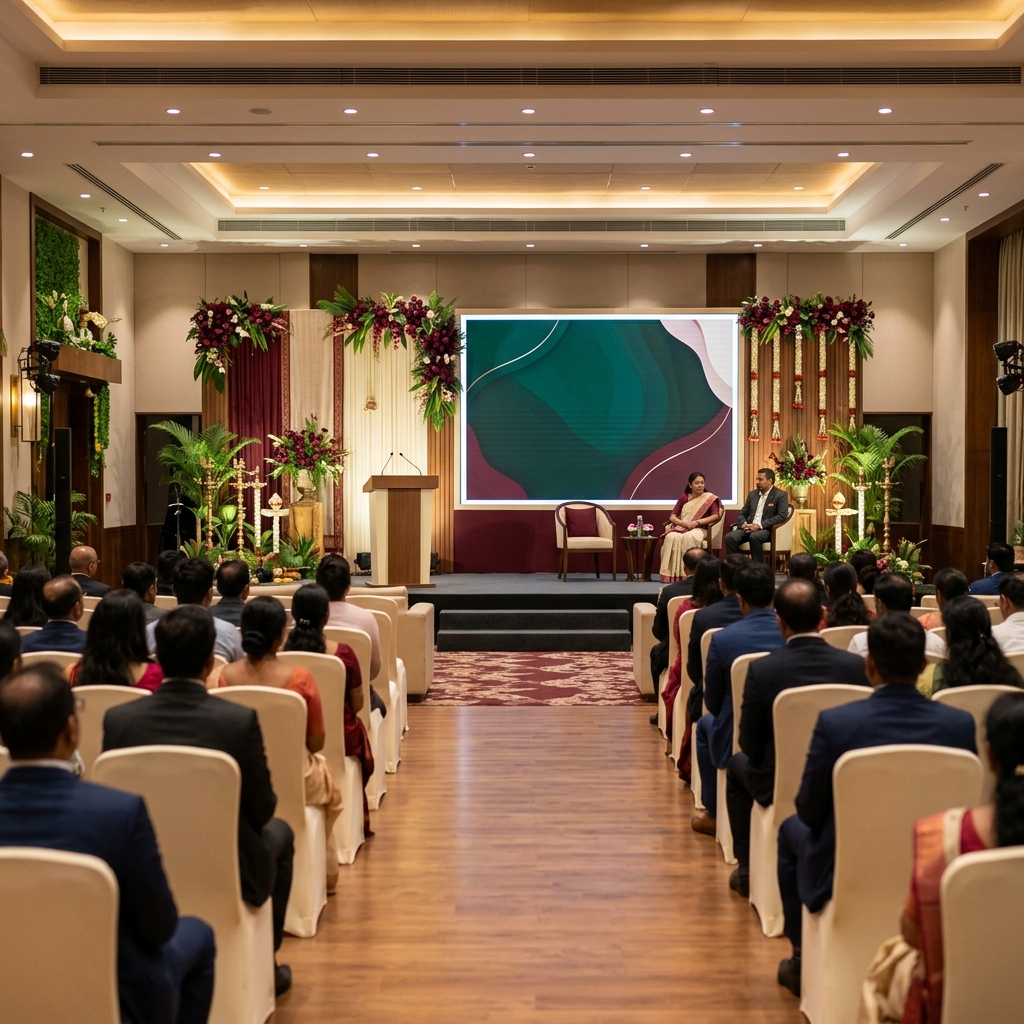 Corporate Event Stage Decoration