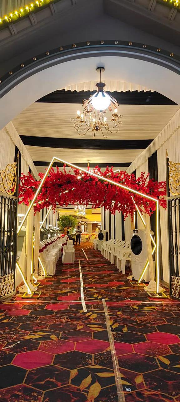 Outdoor celebration setup Kozhikode