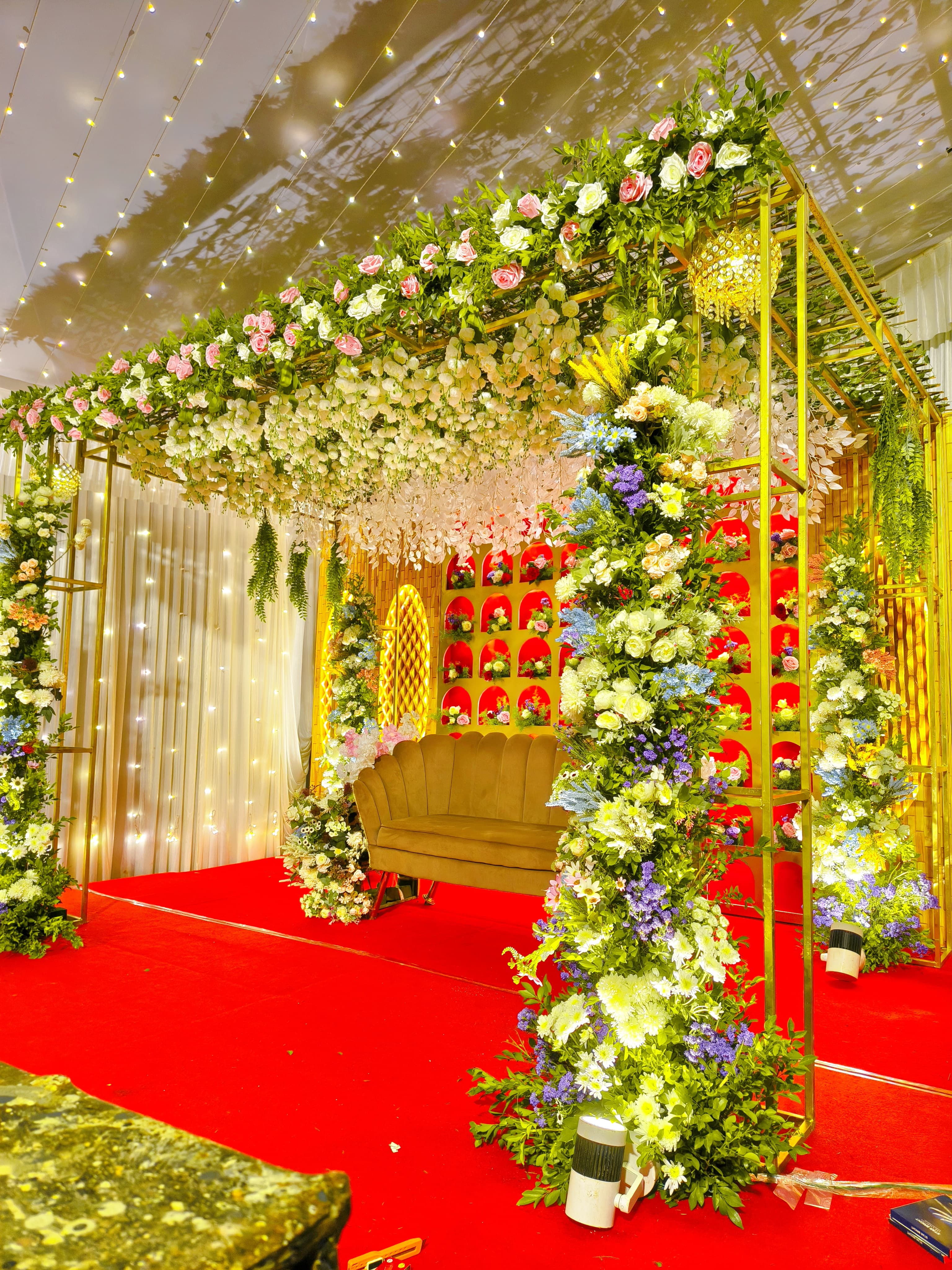 Wedding stage decoration Kozhikode