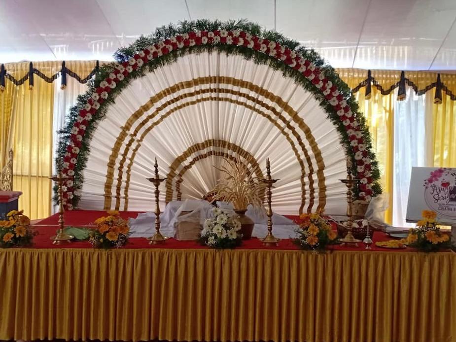 Premium wedding stage Kerala
